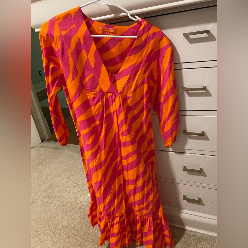Animal print dress